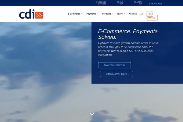 Divi Child theme site design template sample