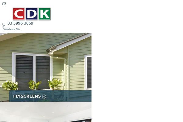 cdkscreens.com.au site used Cdkscreens-theme