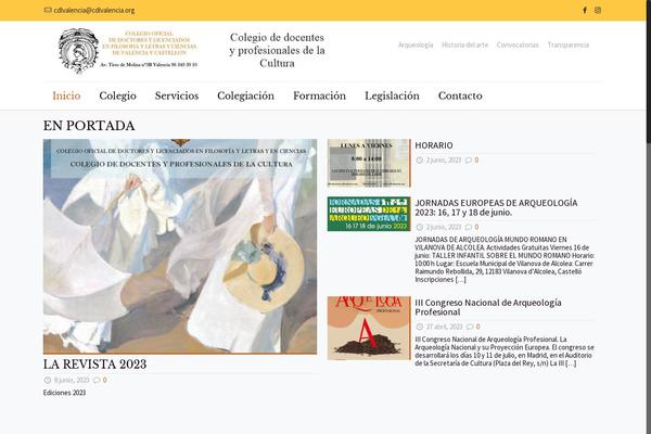 cdlvalencia.org site used BeTheme