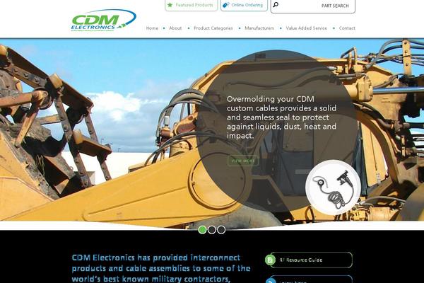 cdmelectronics.com site used Cdm