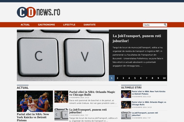 cdnews.ro site used Cdnews