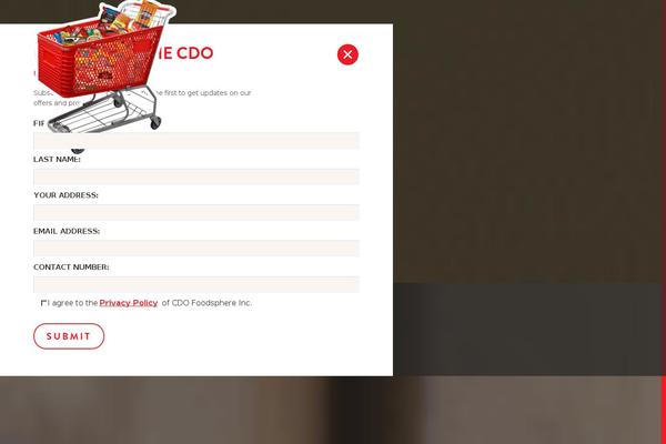 cdo.com.ph site used Cdo