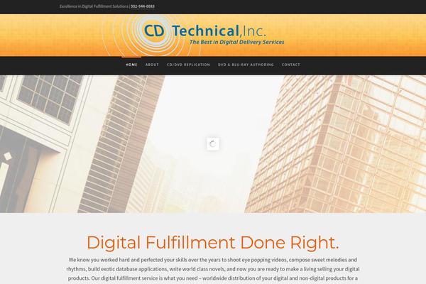 Site using Cornerstone plugin