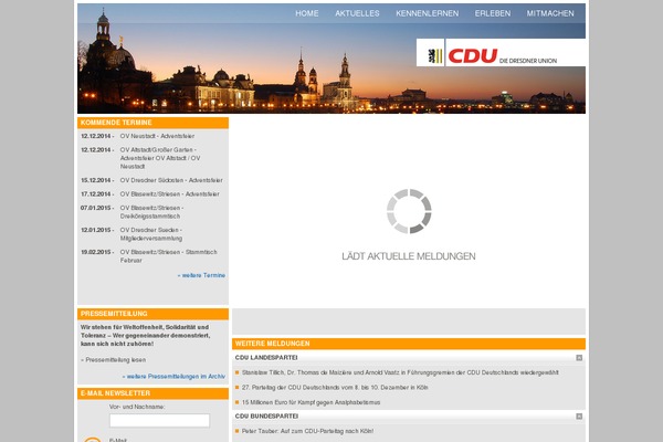 cdu-dresden.de site used Cdu