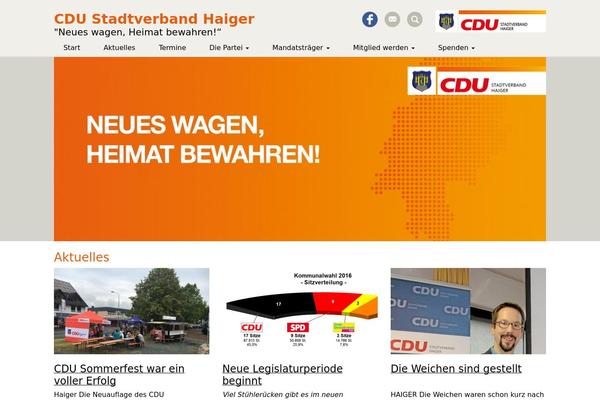 cdu-haiger.de site used Cduverband_wp3