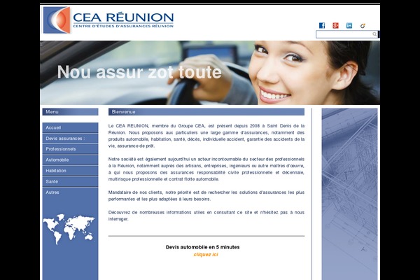 cea-reunion.fr site used Frenchmorning