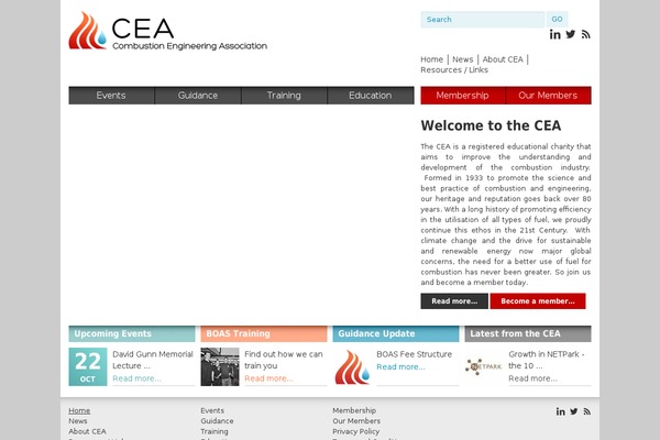 cea.org.uk site used Cea