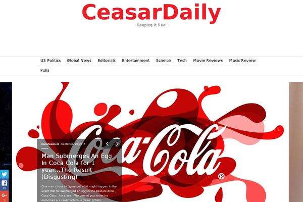 ceasardaily.com site used Child-theme-for-press