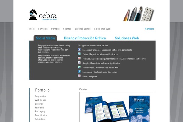 cebra.com.uy site used Cebra