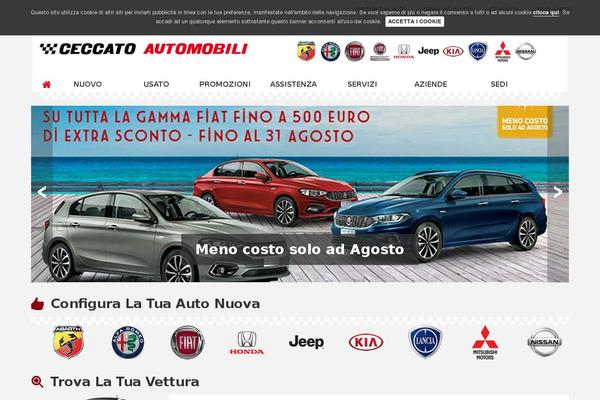 ceccatoautomobili.it site used Webspark-theme-ceccato