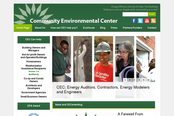 cecenter.org site used Cec-template-march-2012