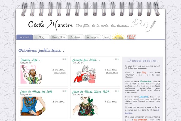 cecilemancion.com site used Cecile
