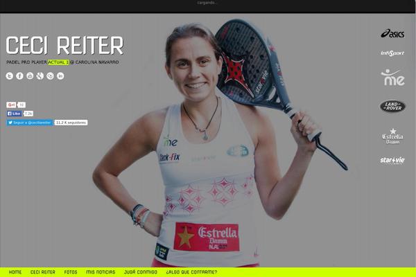 ceciliareiter.com site used Ceci