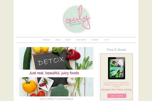 cecilyarmstrong.com site used Foodie