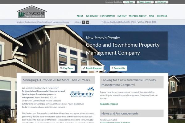 cedarcrestpm.com site used Cedarcrest