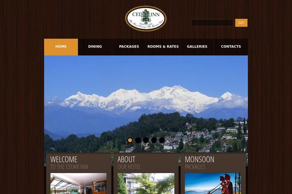 cedarinndarjeeling.com site used Theme1910