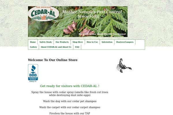 cedaroil.com site used Clean Sale
