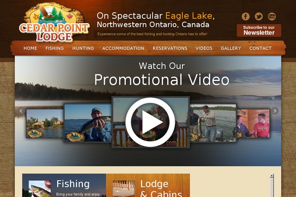 cedarpointlodge.com site used Cedarpointlodge