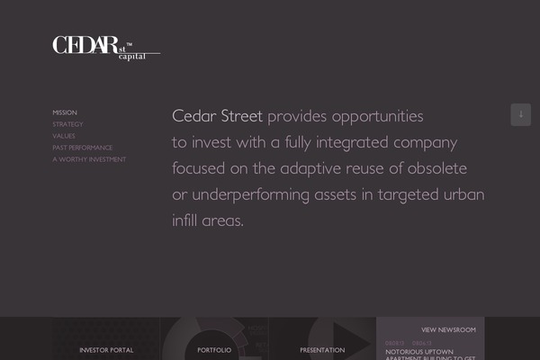 cedarstreetcap.com site used Cedarstreet-capitol