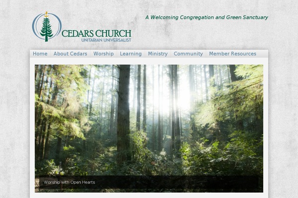 cedarsuuchurch.org site used Uua-congregation-child