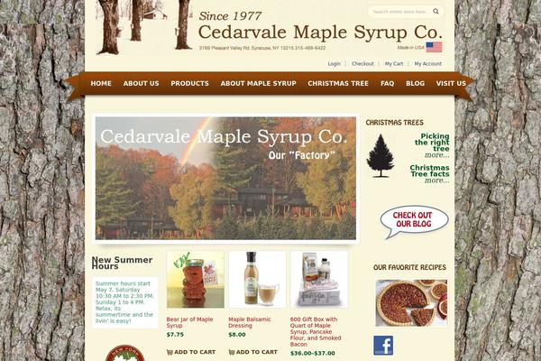 cedarvalemaple.com site used Cedarvalemaple