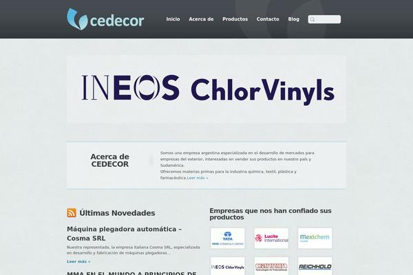 cedecor.com.ar site used Cedecor
