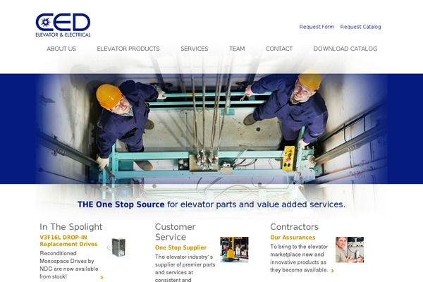 Ced theme site design template sample