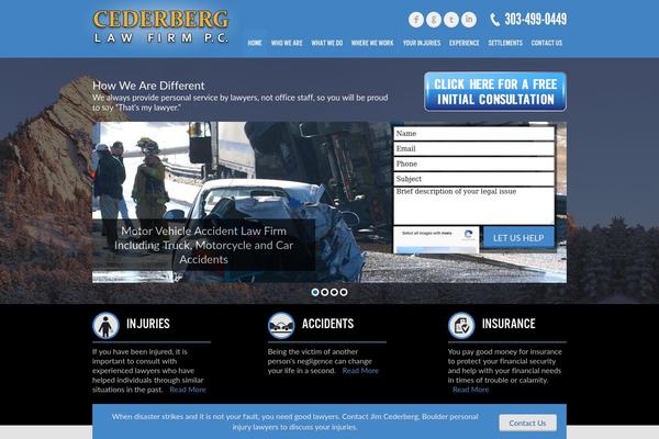 cederberglaw.com site used Cederberglaw