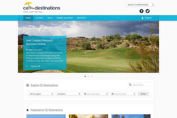 cedestinations.com site used Gemini