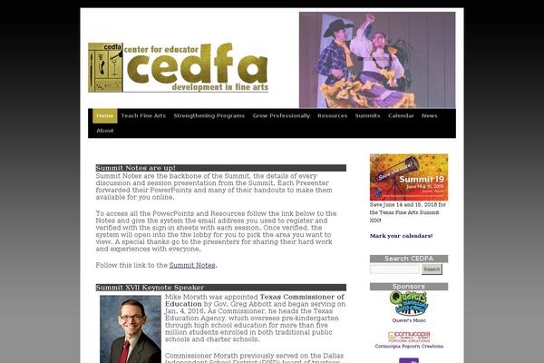 cedfa.org site used Cedfa