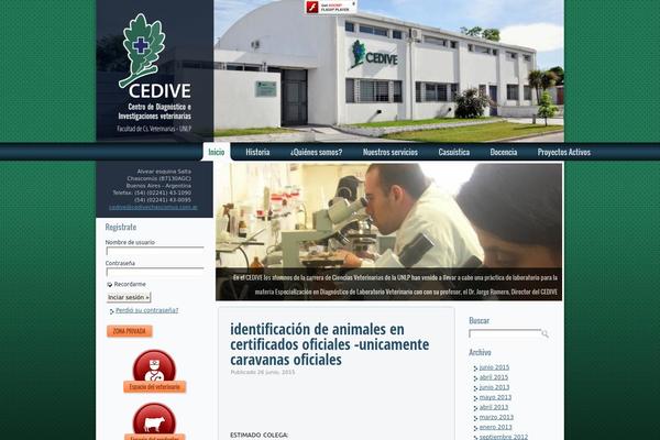 cedivechascomus.com.ar site used Cedive_proyecto