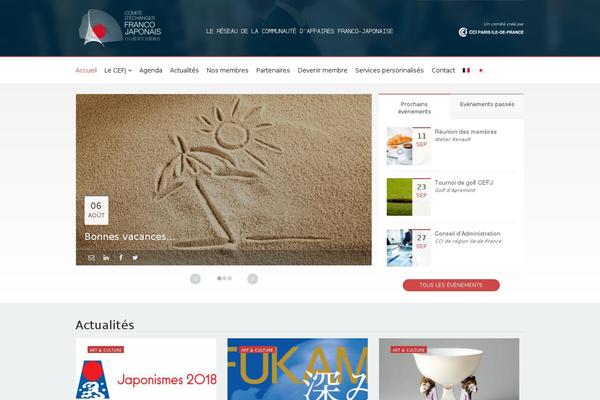 Site using Events Manager plugin