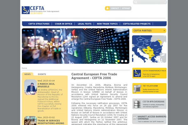 cefta.int site used Cefta