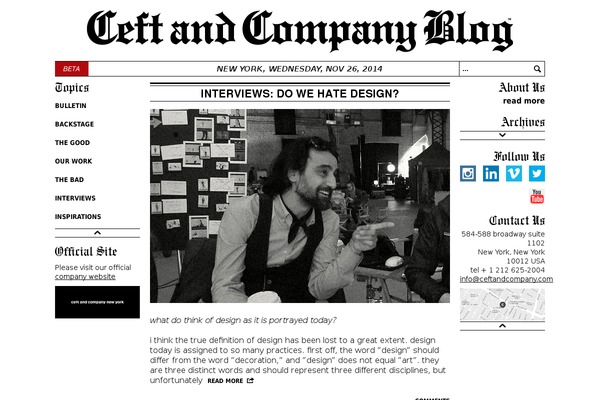 ceftandcompanyblog.com site used Ceft
