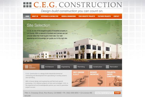 cegconstruction.com site used Cegconst