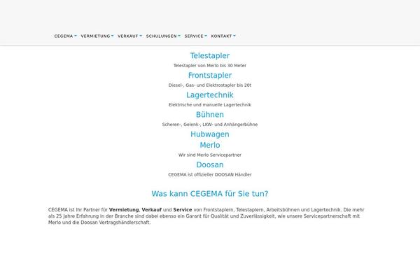 cegema.de site used Theme1300