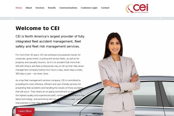 ceinetwork.com site used Cherry Framework