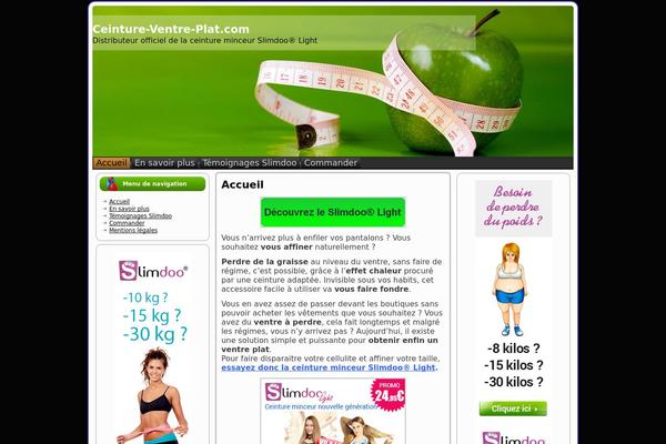 ceinture-ventre-plat.com site used Diet_apple