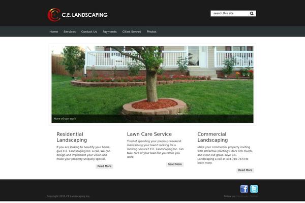 celandscapingservices.com site used Thememagicpro