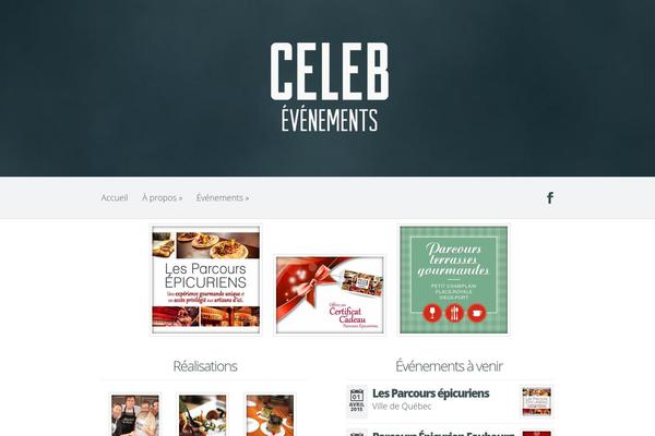 celebevenements.com site used Parcours-epicuriens