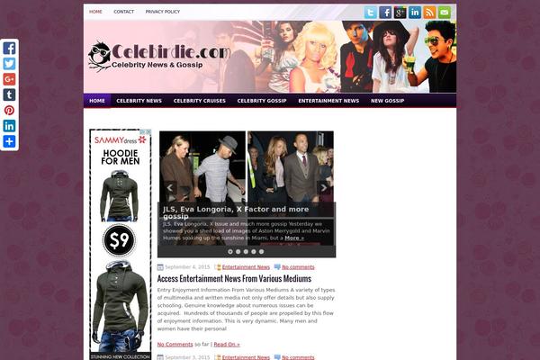 celebirdie.com site used Purple