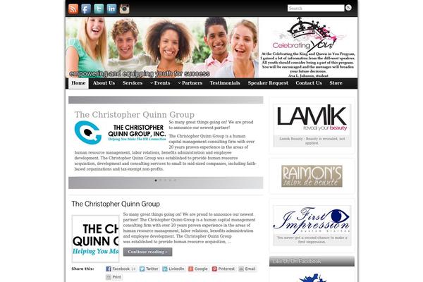 Graphene theme site design template sample