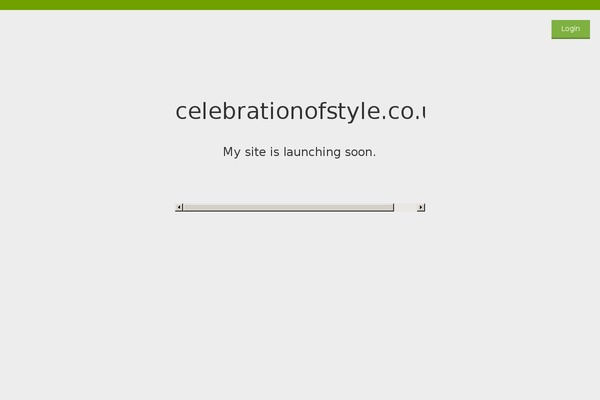 Celebration theme site design template sample