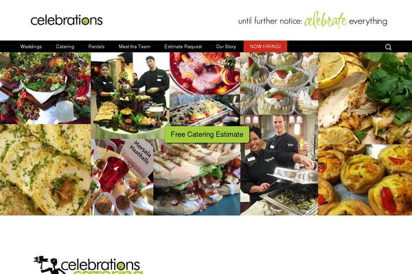 celebrations-catering.com site used Celebrations2016