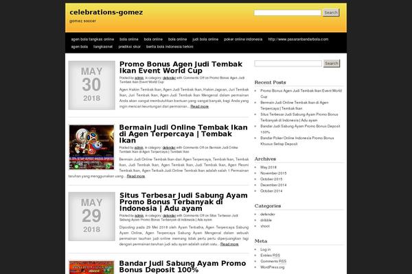 celebrations-gomez.com site used Rolas Sepuluh