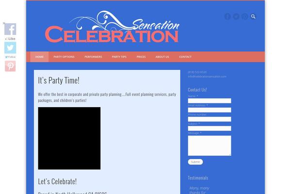Pinboard theme site design template sample