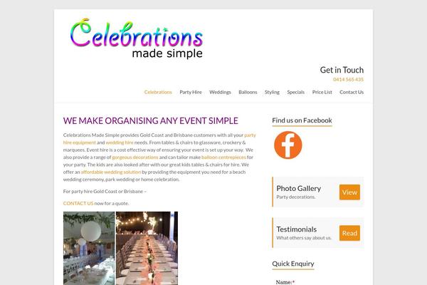 Spacious theme site design template sample