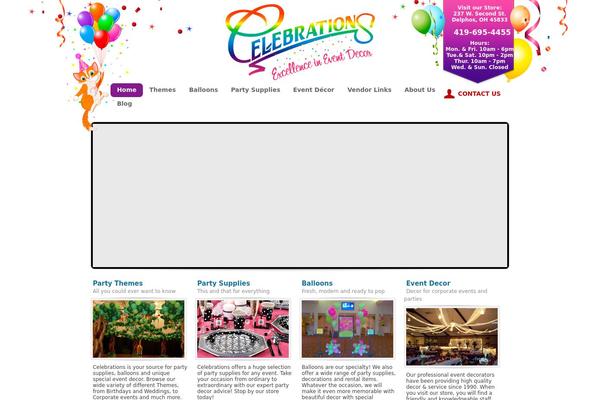 celebrationsohio.com site used Celebrations