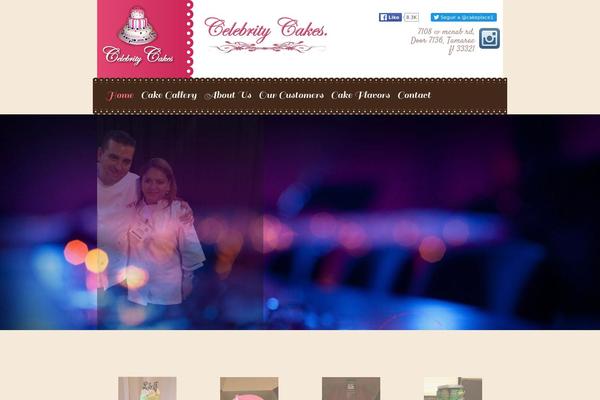 celebritycakes.co site used Htheme7