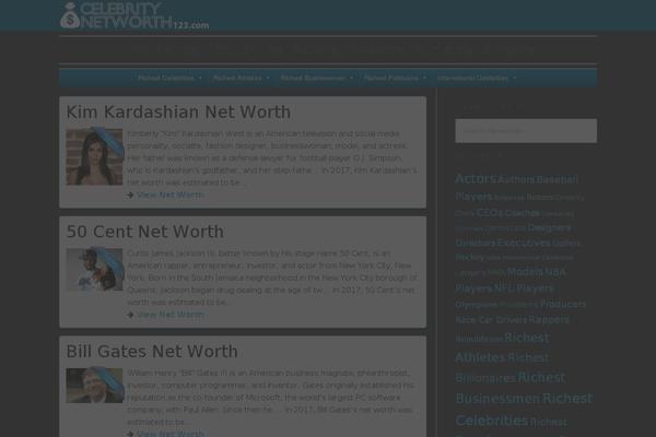 celebritynetworth123.com site used Eleven40-pro2